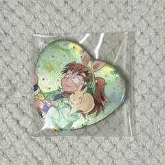 忍たま ナンジャ 善法寺 ハート缶バッジ