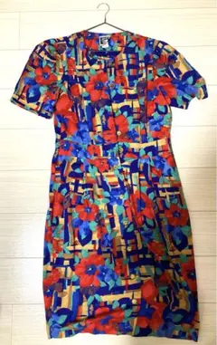 古着　USA 製　ワンピース