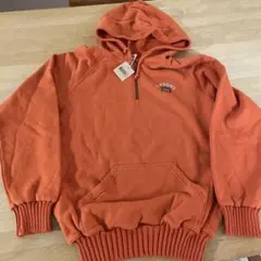 PERSON'S オレンジ フード付きパーカー
