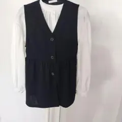 ブラウス＆ジレセット★卒業式:入学式