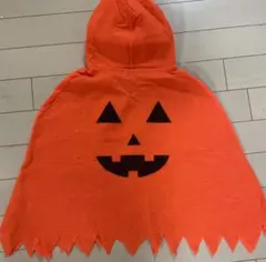 ハロウィン かぼちゃ ポンチョ かぼちゃマント