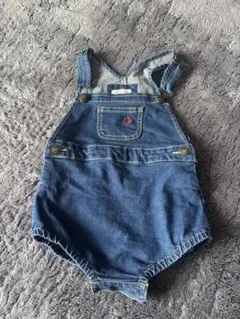 バースデイ　POLO Baby デニムロンパース