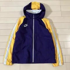 9.29 NIKE ナイキ ウィンドブレーカー パープル 裏メッシュ150レトロ