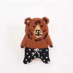 ポケファス チビクマレス旧作 ブローチ