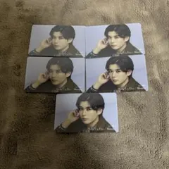 なにわ男子　Make Up Day 長尾謙杜　ソロトレカ5枚セット