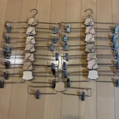 IKEA ハンガー 木製 ボトムス用 15本セット