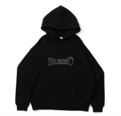 BlessÜ ブラック ジップアップパーカー BlessU ジップパーカーBLESSÜ blessu ブラック