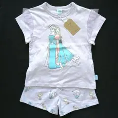 ディズニー　FROZEN　アナ雪　アナ　エルサ　Tシャツ　パンツ　上下セットのサムネイル