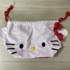 ハローキティ 巾着袋 ポーチ　サンリオショップ購入