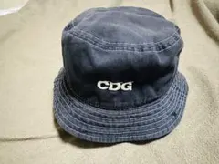 CDG バケットハット ネイビー