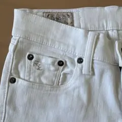 POLO RALPH LAUREN ホワイトデニム ジーンズのサムネイル