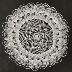 ハンドメイド　レース編み　1047