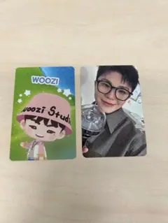 WOOZI SEVENTEEN カラットゾーンカード 2枚セット
