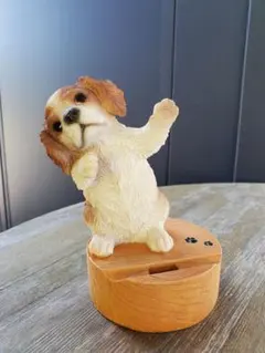 犬　キャバリア　スマホスタンド　ブレンハイム