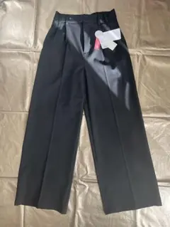 グレディブリリアン新品タグ付きTR裏起毛ツータックワイドパンツ