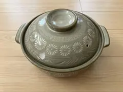 銀峯陶器　萬古焼　9号土鍋　日本製のサムネイル