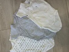 PETIT BATEAU ベビー肌着 3点セット