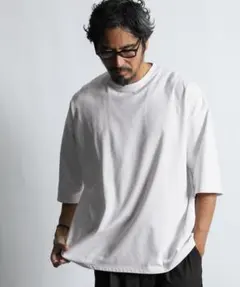 COOLMAX 2LAYERS OVER SIZE TEE