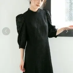 nano・universe / LB.04 フラワーレースパワショルワンピース