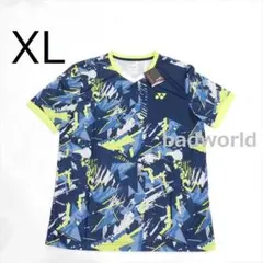 新品/XL/ヨネックス/ブルー/Tシャツ/海外モデル/18