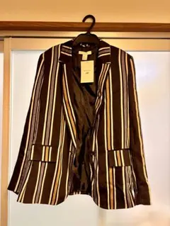 Namie Amuro x H&M ストライプ テーラードジャケット 40のサムネイル