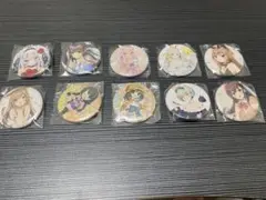 アニメキャラクター 缶バッジ 10個セット
