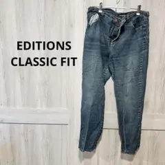 一点物✨️ EDITIONS CLASSIC FIT ストレートデニム ズボン