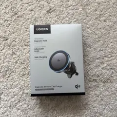 【新品】UGREEN MagFlow Qi2 25W ワイヤレス充電器 車載