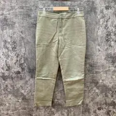 ✨m's select✨エムズセレクト♡クロップドプルオンパンツ♡カーキ(36)