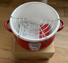 最終値下げ　HEINZ ミニ天ぷら鍋 16cm IH対応のサムネイル