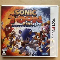 SONIC TOON FIRE & ICE (Nintendo 3DS)