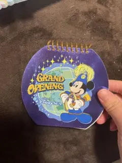 東京ディズニーシー グランドオープン メモ帳