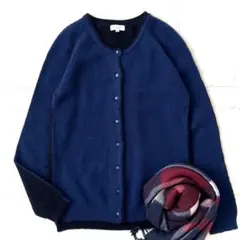 カーディガンバイカラー