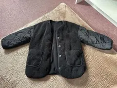 GU キッズ110cm ボアキルトコート【美品・ユーズド】