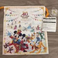 ディズニー 40周年 巾着 グランドフィナーレ