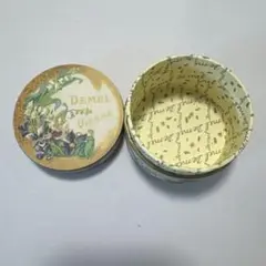 デメル　空き箱　DEMELスミレの砂糖漬空箱