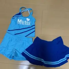 美品⭐︎セパレート水着 3点セット スカイブルー