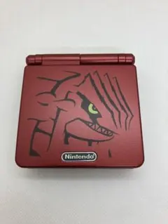新品　シェル　ゲームボーイアドバンスSP グラードンエディション