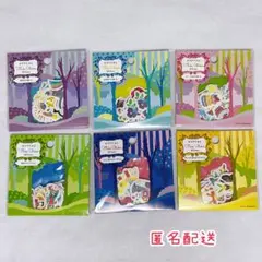 【新品】フレークシール　ホラグチカヨ　6個セット