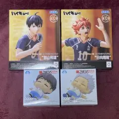 【新品】ハイキュー!! ハイプレミアムフィギュア 日向翔陽 影山飛雄　他　4点