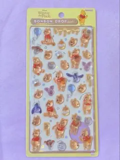 【正規品・匿名発送】Disney プーさん ボンボンドロップシール