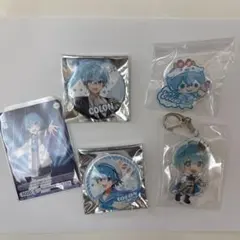 すとぷりころんくん缶バッジ2個　キーホルダー1個　アクリルバッチ１個　カード１個