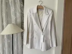 UNITED ARROWS ホワイト テーラードジャケット