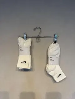 NIKE Everyday クルーソックス 3足組 ホワイト L 25-27cmのサムネイル