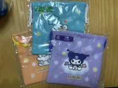 サンリオキャラクター大賞くじ　巾着3点セット