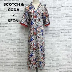 MAISON SCOTCH & SODA KEONI ハワイアン ワンピース