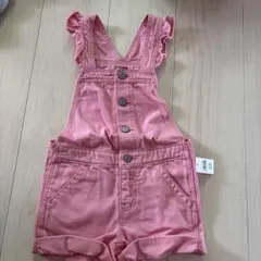 GAP ピンクデニムオーバーオール 105cm 4歳用　タグ付き