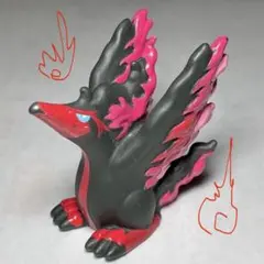 【単品】ポケモン 指人形 ソフビ ガラルファイヤー
