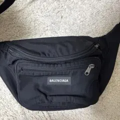 BALENCIAGA ブラック ボディバッグのサムネイル