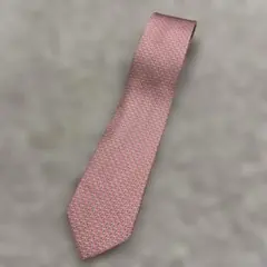 美品　SalvatoreFerragamo ネクタイ　ピンク　タグ付き
